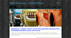 Desktop Screenshot of anghelrestorations.com